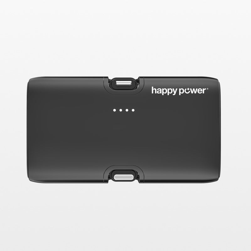 Bergen Powerbank Svart - Happy Power Nordisk AS