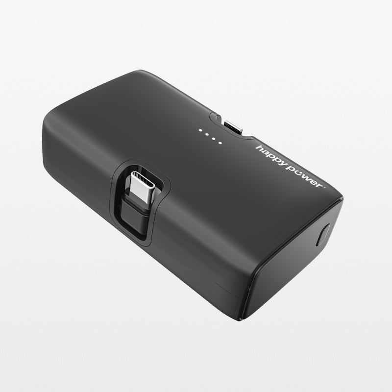 Bergen Powerbank Svart - Happy Power Nordisk AS