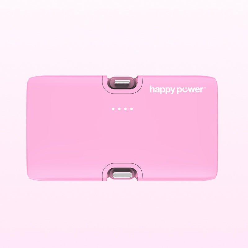 Bergen Powerbank Rosa - Happy Power Nordisk AS