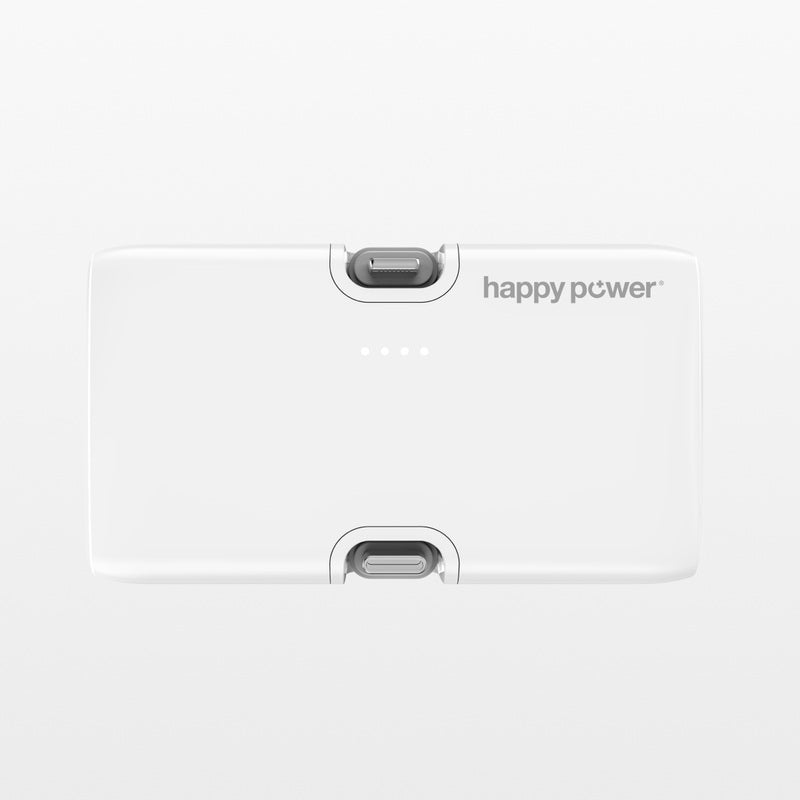 Bergen Powerbank Hvit - Happy Power Nordisk AS