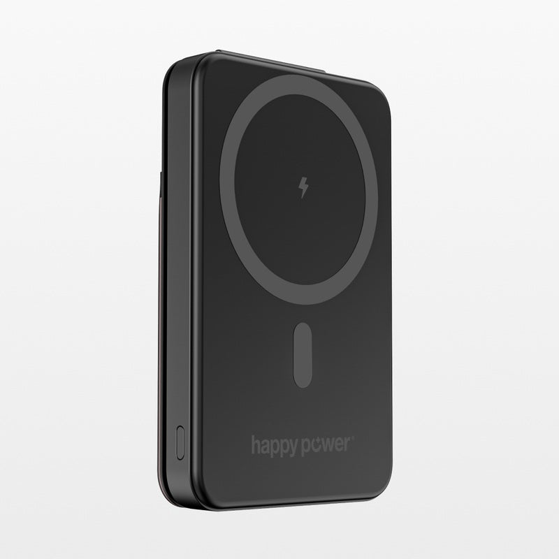 Stockholm Mobile Wallet Powerbank Black - Happy Power Nordic AS
