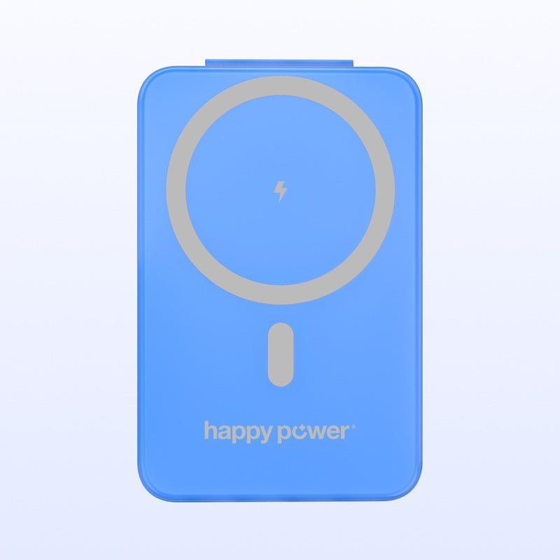 Stockholm Mobile Wallet Powerbank Blue - Happy Power Nordic AS