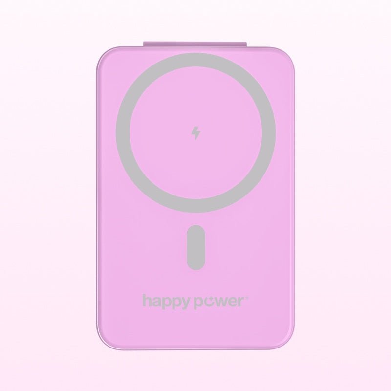 Stockholm Mobile Wallet Powerbank Pink - Happy Power Nordic AS