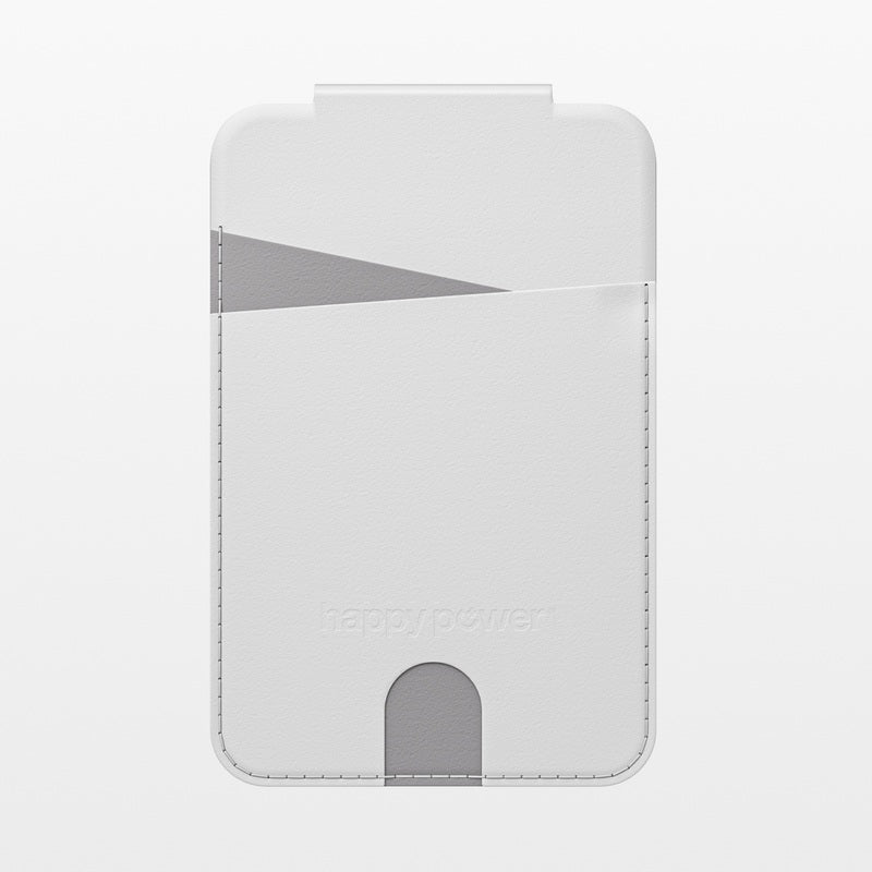 Stockholm Mobile Wallet Powerbank White - Happy Power Nordic AS
