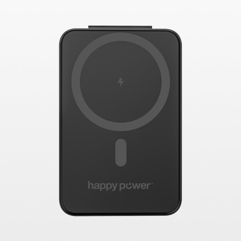 Stockholm Mobile Wallet Powerbank Black - Happy Power Nordic AS