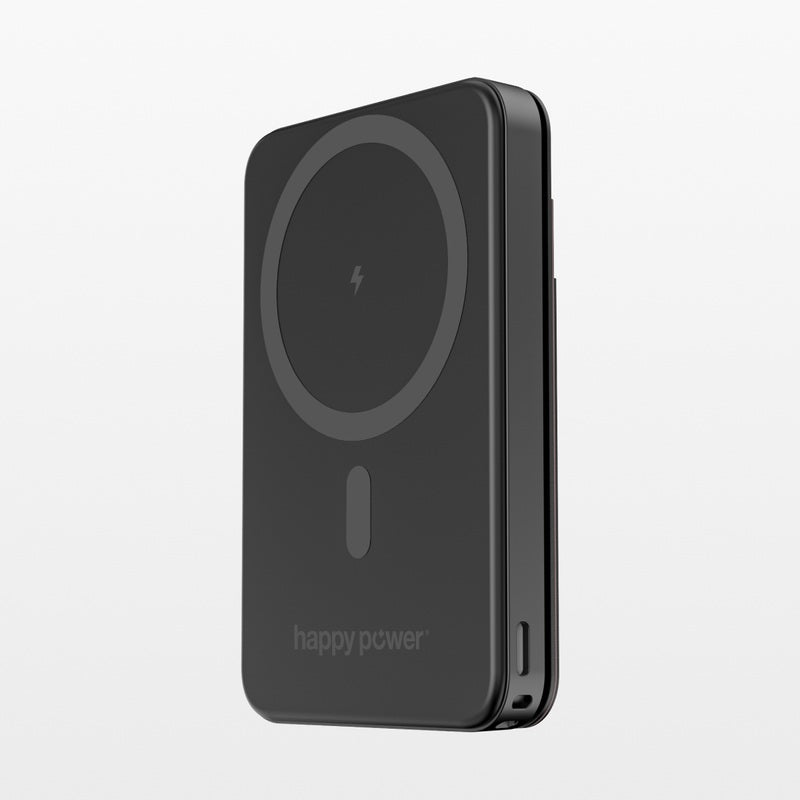 Stockholm Mobile Wallet Powerbank Black - Happy Power Nordic AS