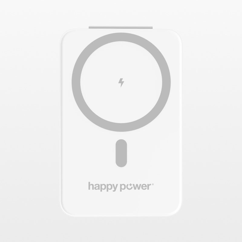 Stockholm Mobile Wallet Powerbank White - Happy Power Nordic AS